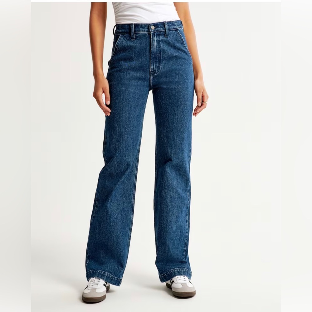 NWT Abercrombie & Fitch High Rise 90s Relaxed Jean